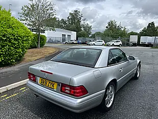 Used 2001 Mercedes-Benz Sl Class Convertible Brilliant Silver Metallic - Interior and Exterior details 4