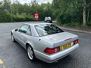 Used 2001 Mercedes-Benz Sl Class Convertible Brilliant Silver Metallic - Interior and Exterior details 6
