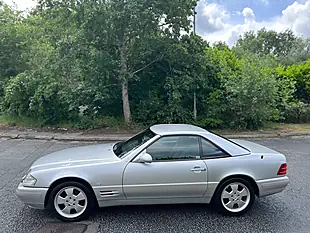 Used 2001 Mercedes-Benz Sl Class Convertible Brilliant Silver Metallic - Interior and Exterior details 7