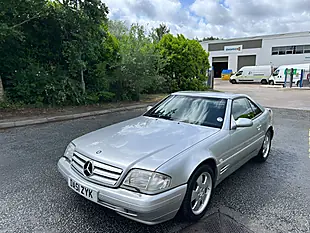 Used 2001 Mercedes-Benz Sl Class Convertible Brilliant Silver Metallic - Interior and Exterior details 8