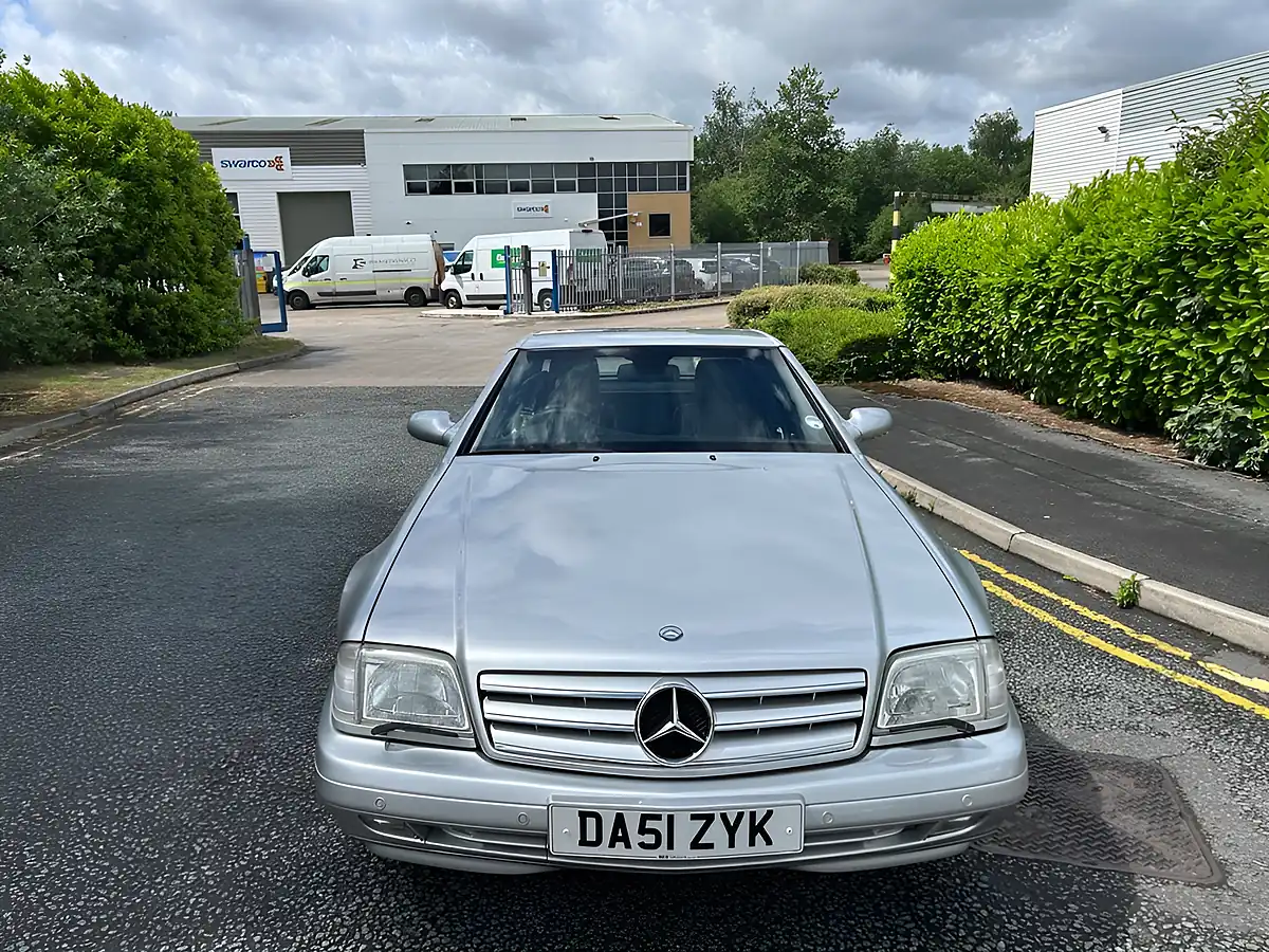 Used 2001 Mercedes-Benz Sl Class Convertible Brilliant Silver Metallic - Interior and Exterior details 9