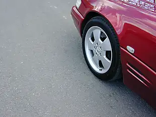 Used 2001 Mercedes-Benz Sl R129 Sports Convertible Red - Interior and Exterior details 12