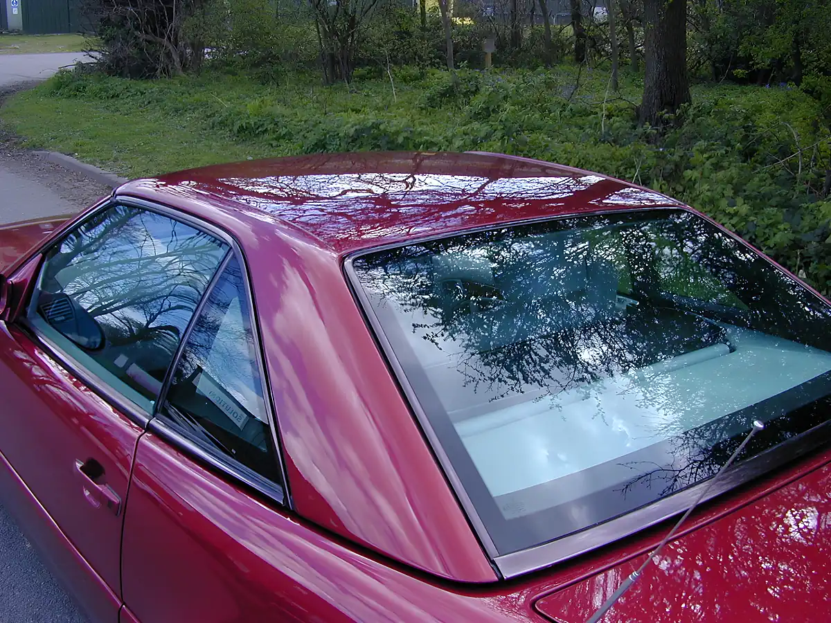 Used 2001 Mercedes-Benz Sl R129 Sports Convertible Red - Interior and Exterior details 13
