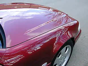 Used 2001 Mercedes-Benz Sl R129 Sports Convertible Red - Interior and Exterior details 14
