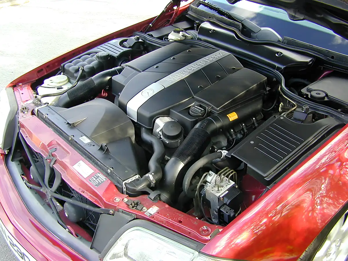 Used 2001 Mercedes-Benz Sl R129 Sports Convertible Red - Interior and Exterior details 19