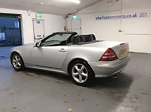 Used 2001 Mercedes-Benz Slk Silver - Interior and Exterior details 10