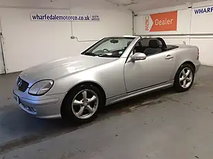 Used 2001 Mercedes-Benz Slk Silver - Interior and Exterior details 2