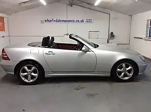 Used 2001 Mercedes-Benz Slk Silver - Interior and Exterior details 7