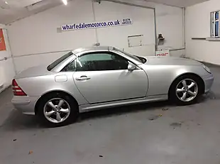 Used 2001 Mercedes-Benz Slk Silver - Interior and Exterior details 9