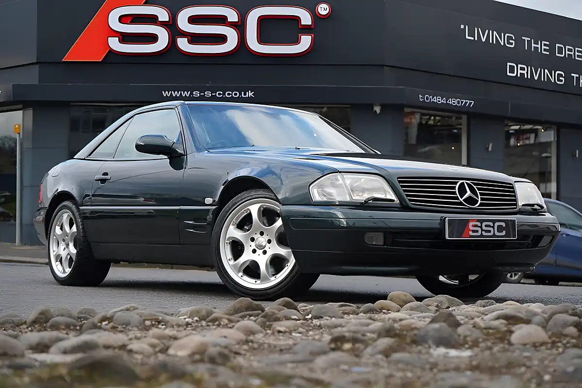 Used 2001 Mercedes Sl Designo Heritage Limited Green - Front View