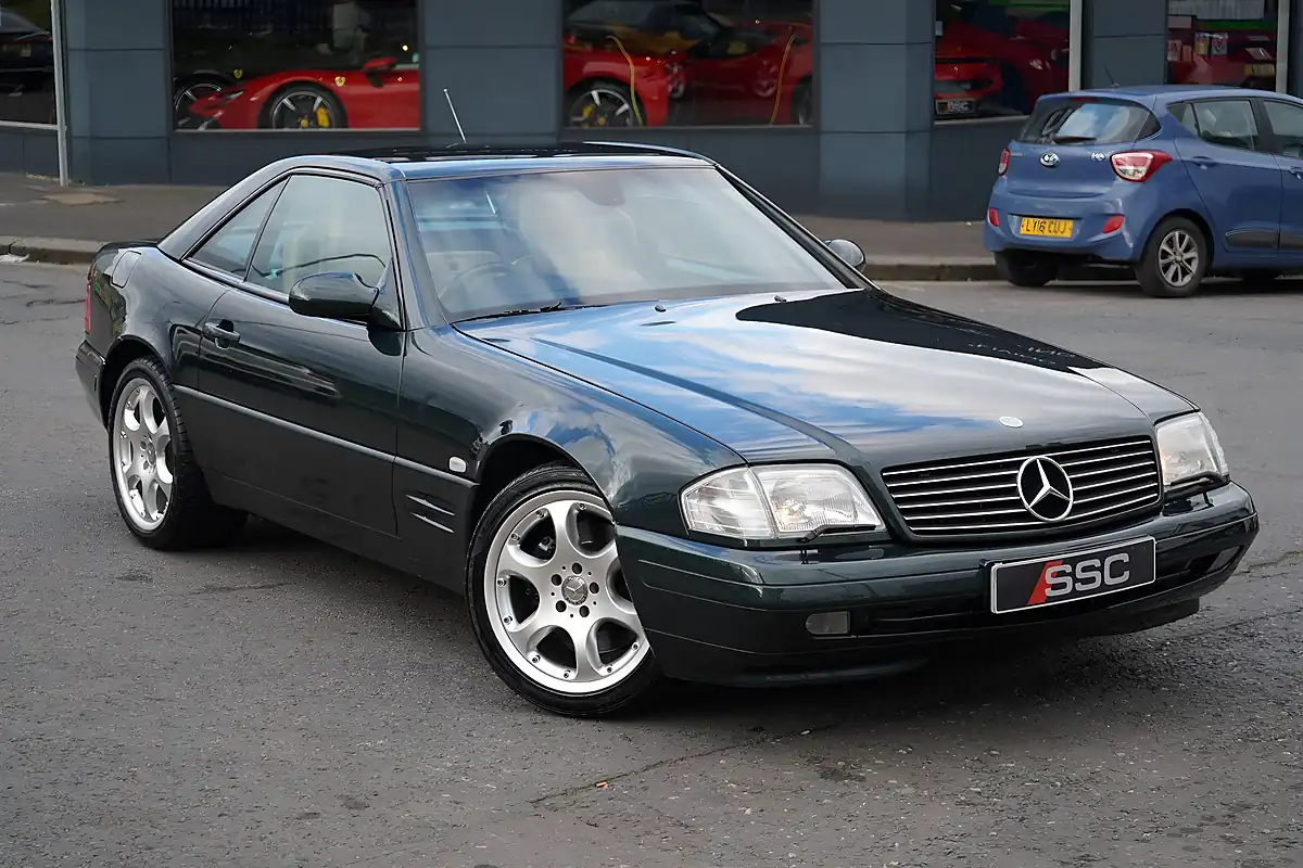 Used 2001 Mercedes Sl Designo Heritage Limited Green - Interior and Exterior details 5