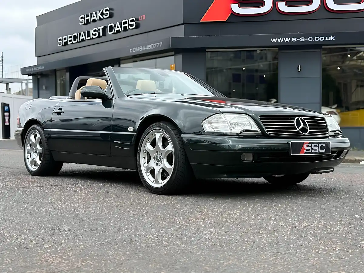 Used 2001 Mercedes Sl Designo Heritage Limited Green - Interior and Exterior details 9