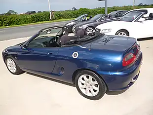 Used 2001 MG Mgf Sports - Interior and Exterior details 12
