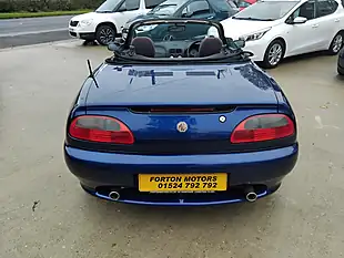 Used 2001 MG Mgf Sports - Interior and Exterior details 14