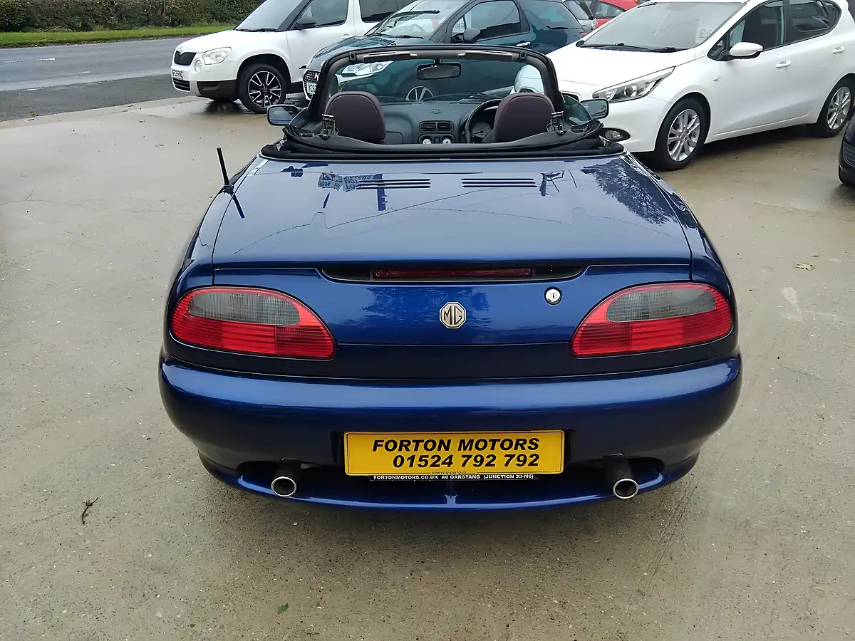 Used 2001 MG Mgf Sports - Interior and Exterior details 14