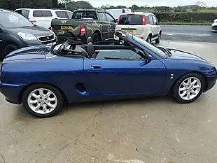 Used 2001 MG Mgf Sports - Interior and Exterior details 16