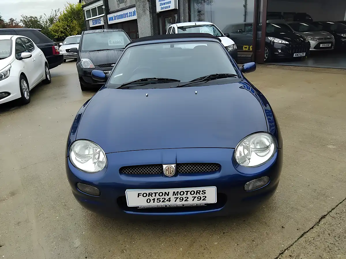 Used 2001 MG Mgf Sports - Interior and Exterior details 3