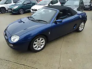 Used 2001 MG Mgf Sports - Interior and Exterior details 5