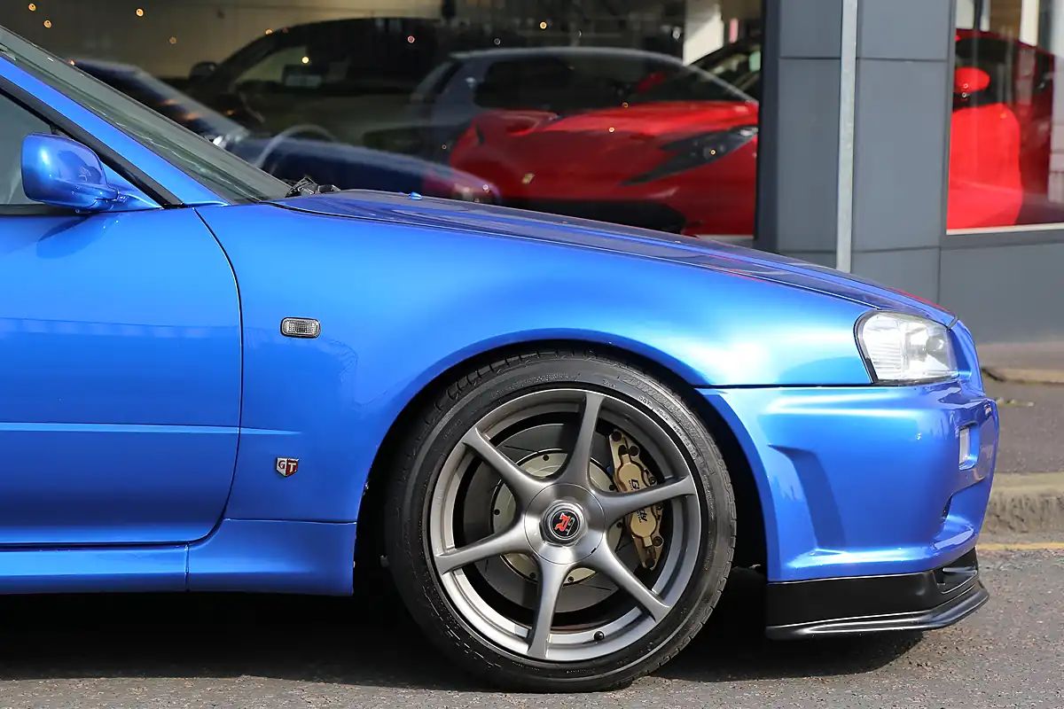 Used 2001 Nissan Skyline GT-R Blue - Interior and Exterior details 19