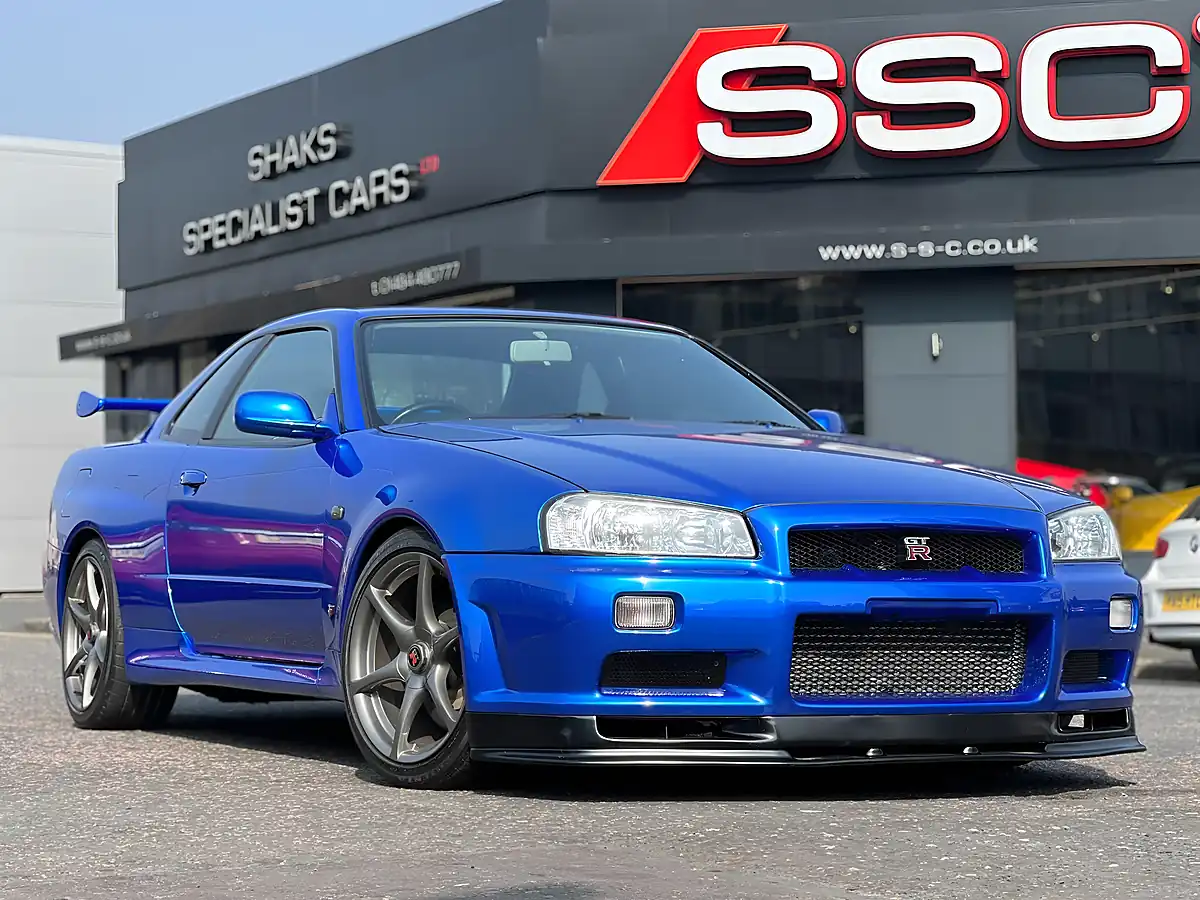 Used 2001 Nissan Skyline GT-R Blue - Interior and Exterior details 20