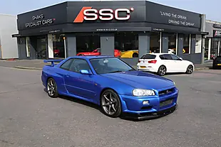 Used 2001 Nissan Skyline GT-R Blue - Interior and Exterior details 5