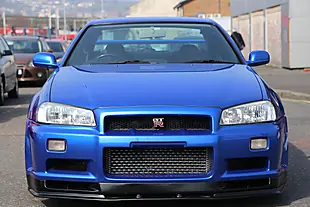 Used 2001 Nissan Skyline GT-R Blue - Interior and Exterior details 8