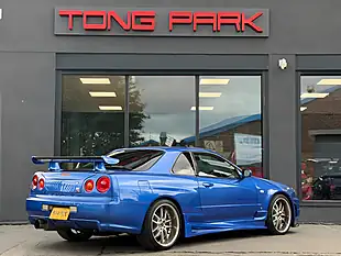 Used 2001 Nissan Skyline GT-R R34 Blue - Interior and Exterior details 11