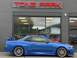 Used 2001 Nissan Skyline GT-R R34 Blue - Interior and Exterior details 13