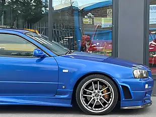 Used 2001 Nissan Skyline GT-R R34 Blue - Interior and Exterior details 15