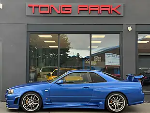 Used 2001 Nissan Skyline GT-R R34 Blue - Interior and Exterior details 16