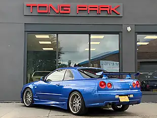 Used 2001 Nissan Skyline GT-R R34 Blue - Interior and Exterior details 3