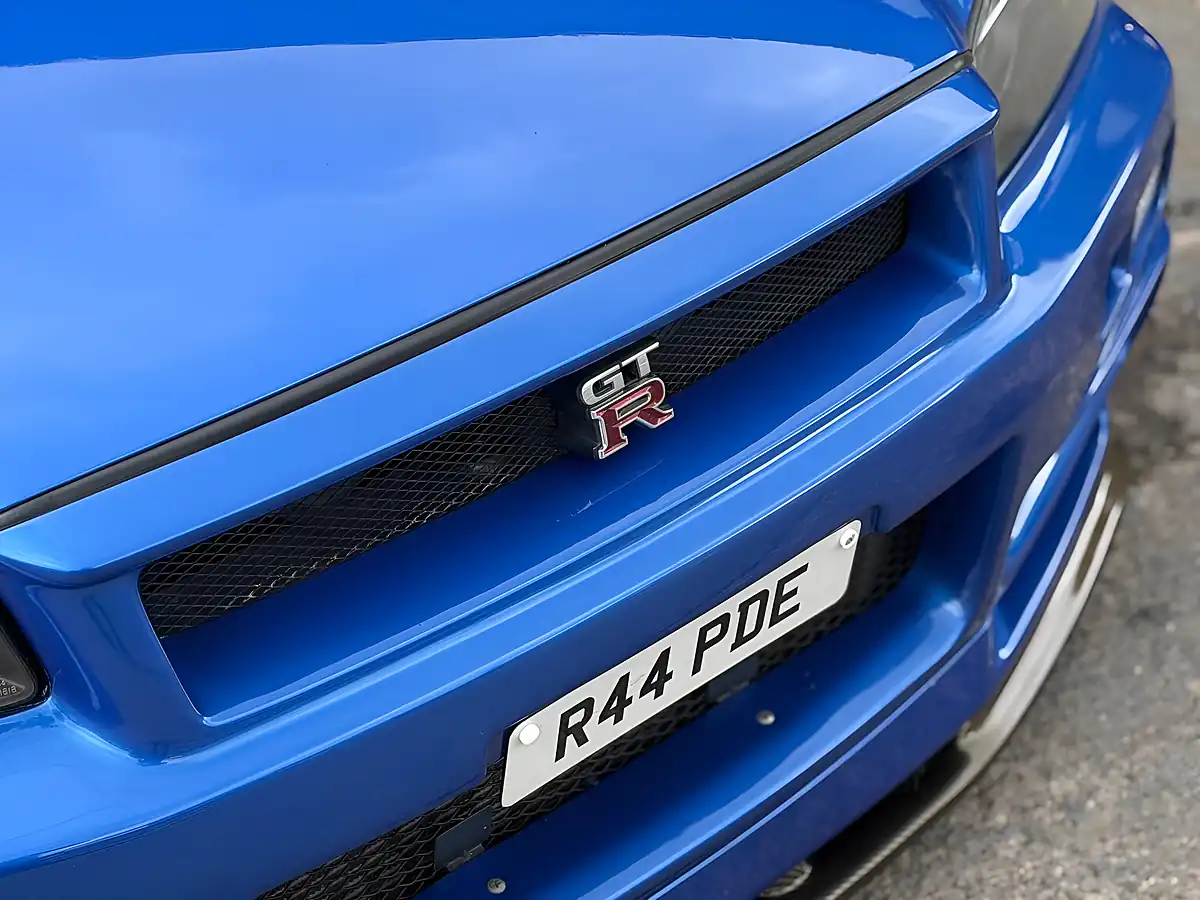 Used 2001 Nissan Skyline GT-R R34 Blue - Interior and Exterior details 6