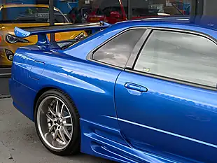 Used 2001 Nissan Skyline GT-R R34 Blue - Interior and Exterior details 8
