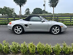 Used 2001 Porsche Boxster Convertible Arctic Silver Metallic - Interior and Exterior details 2