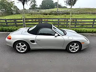 Used 2001 Porsche Boxster Convertible Arctic Silver Metallic - Interior and Exterior details 4