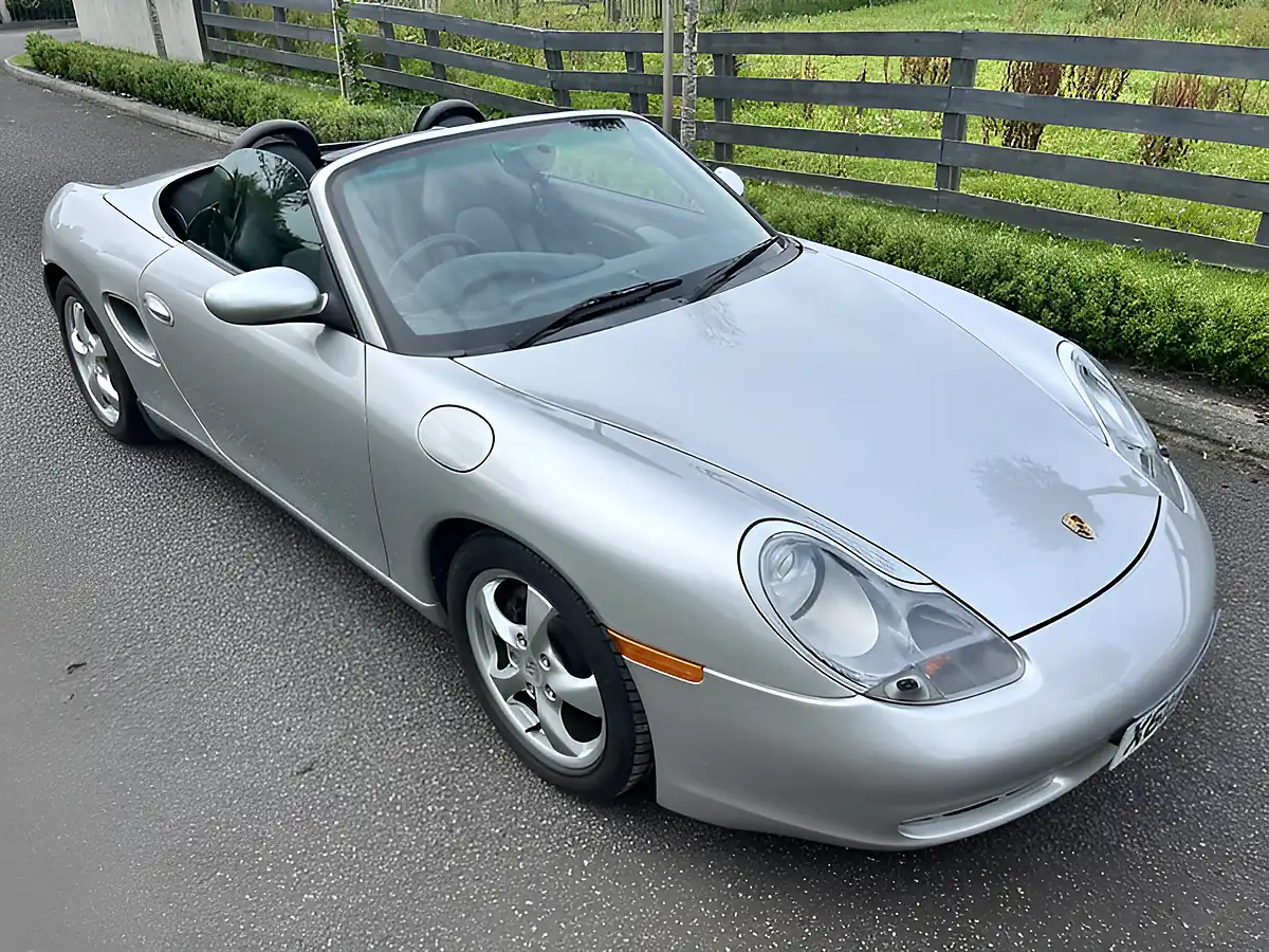 Used 2001 Porsche Boxster Convertible Arctic Silver Metallic - Interior and Exterior details 7