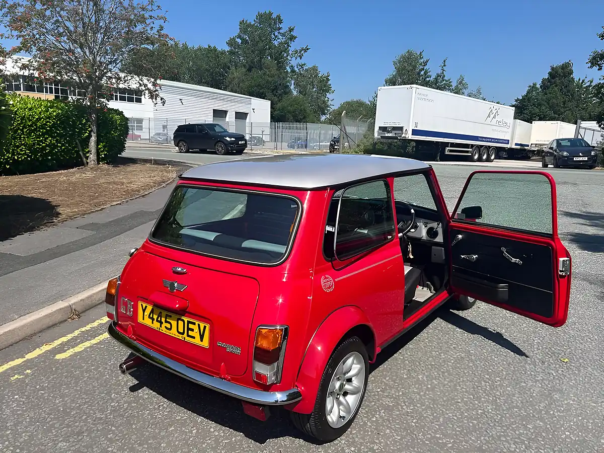 Used 2001 Rover MINI Cooper Sport Solar Red - Interior and Exterior details 11
