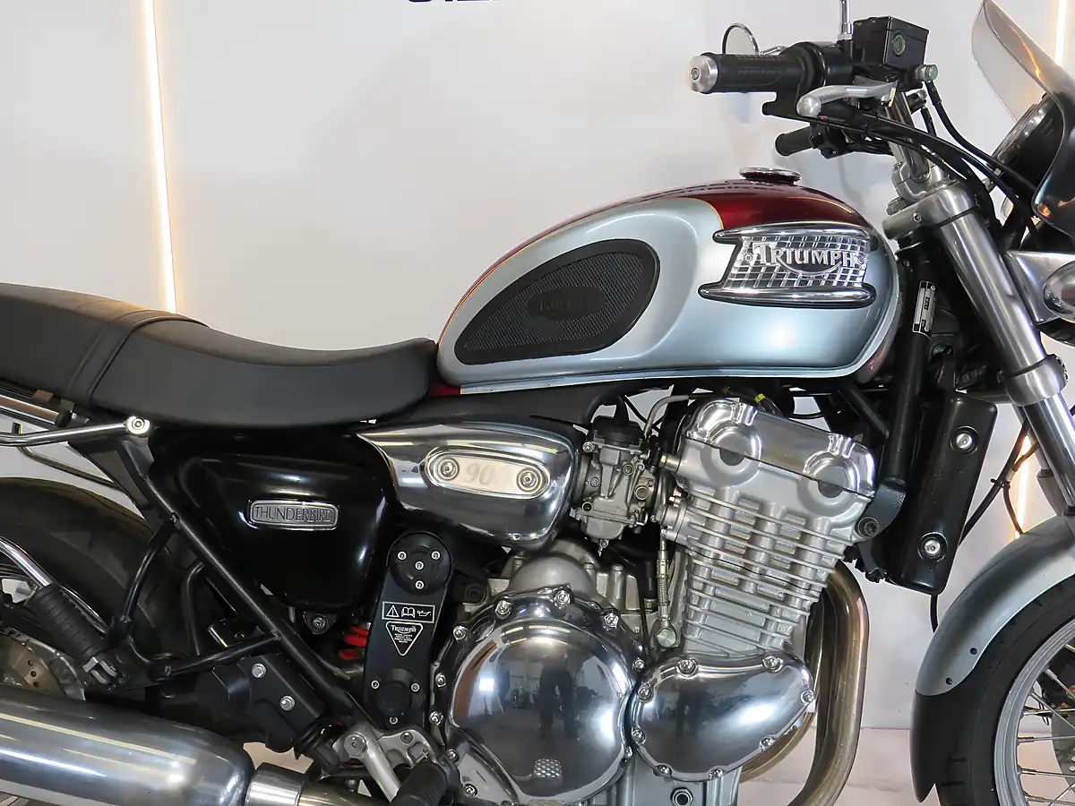 Used 2001 Triumph Thunderbird 900 Red & Silver - Interior and Exterior details 9
