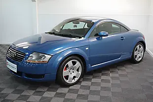 Used 2002 Audi Tt Coupe Blue - Interior and Exterior details 2
