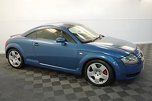 Used 2002 Audi Tt Coupe Blue - Interior and Exterior details 3