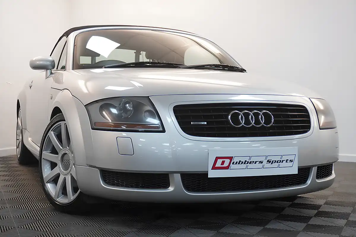 Used 2002 Audi Tt Roadster Silver - Front View