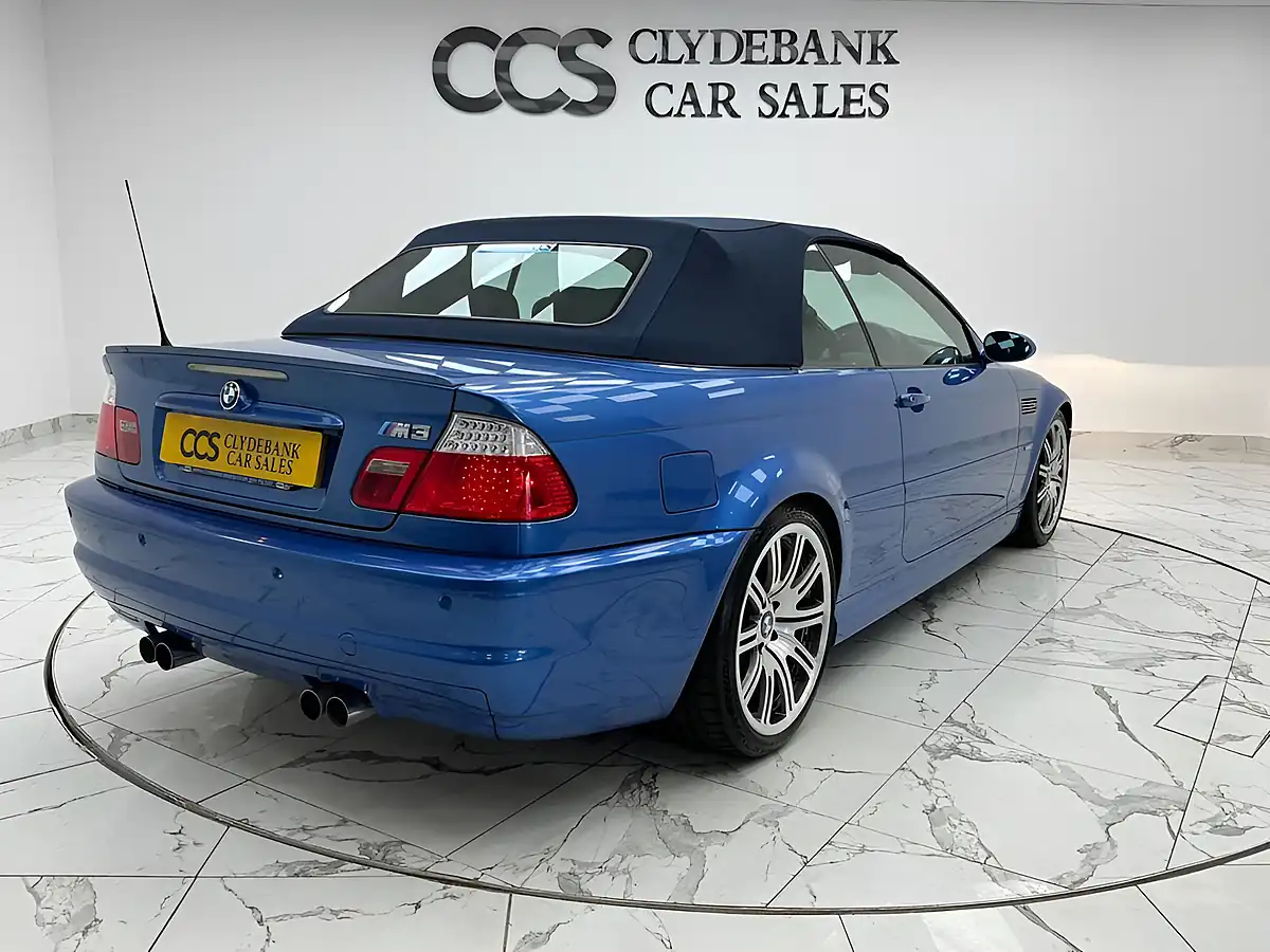 Used 2002 BMW M3 Estoril Blue - Interior and Exterior details 11