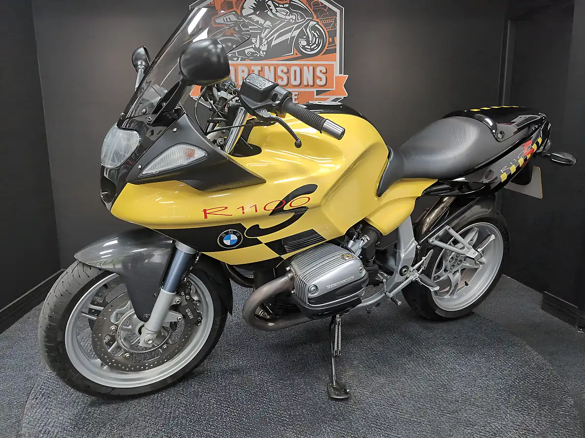 Used 2002 BMW R1100 S Yellow/Black - Interior and Exterior details 3