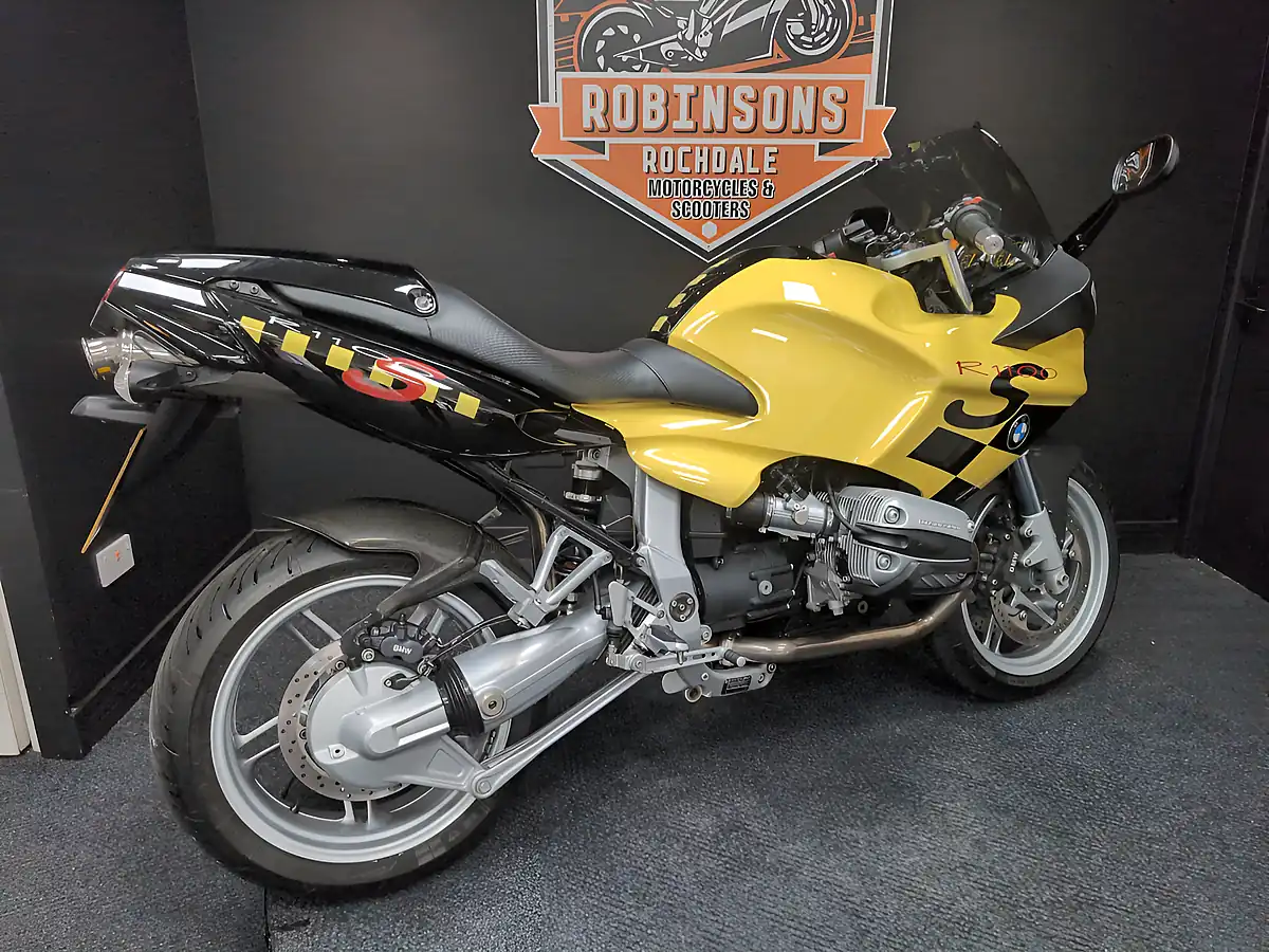 Used 2002 BMW R1100 S Yellow/Black - Interior and Exterior details 6