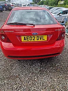 Used 2002 Ford Mondeo Zetec S Red - Interior and Exterior details 7