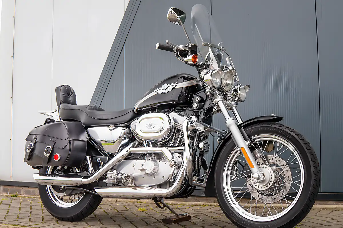 Used 2002 Harley-Davidson Sportster 100th Anniversary Black - Front View