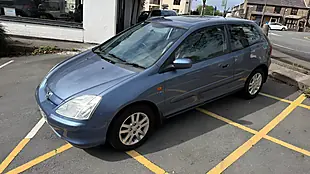 Used 2002 Honda Civic Se Sport Blue - Interior and Exterior details 10