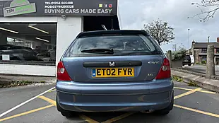 Used 2002 Honda Civic Se Sport Blue - Interior and Exterior details 12