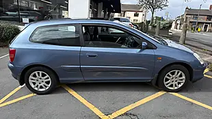 Used 2002 Honda Civic Se Sport Blue - Interior and Exterior details 13
