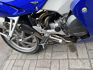 Used 2002 Honda VFR800F Blue - Interior and Exterior details 15